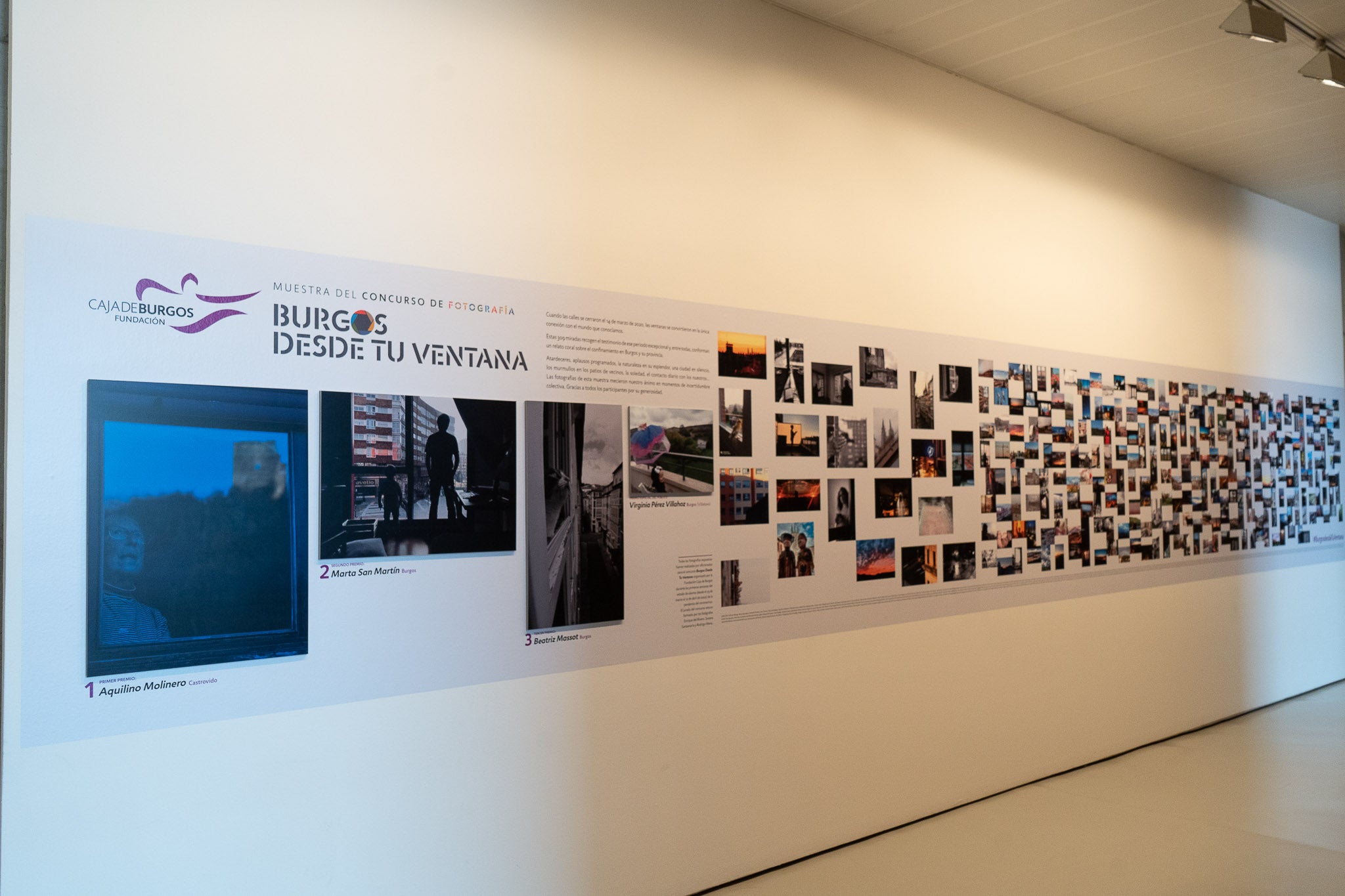 Fotos: El CAB recoge las fotografías del concurso &#039;Burgos Desde Tu Ventana&#039;