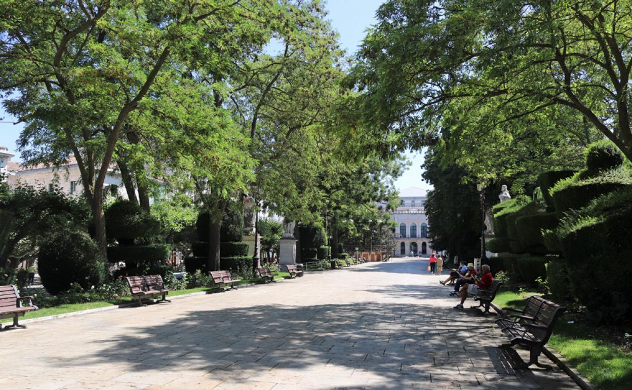 Paseo Marceliano Santa María de Burgos.