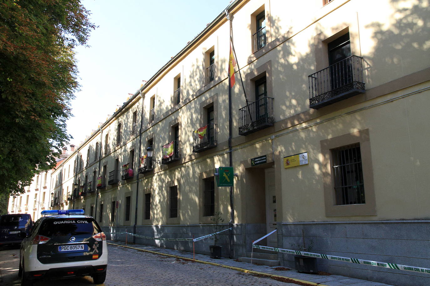 Cuartel de la Guardia Civil de La Granja. 