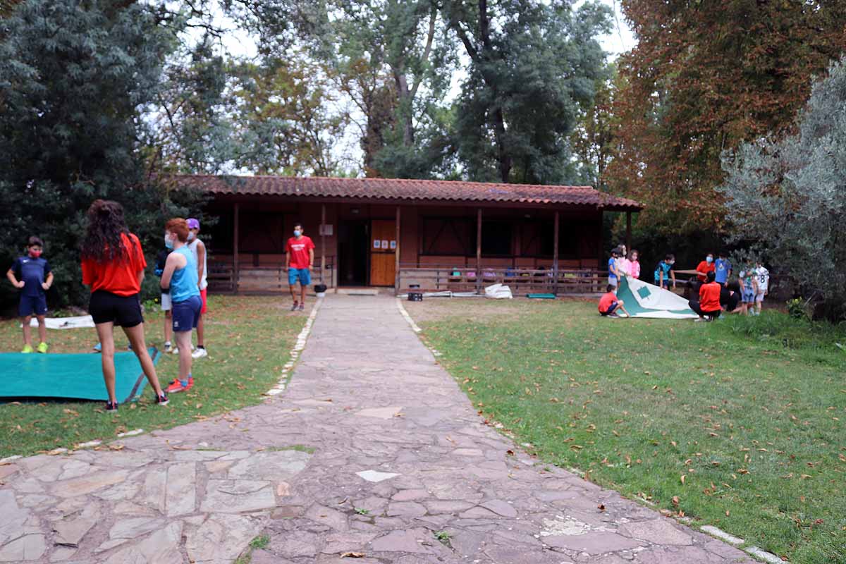 Fotos: Campamentos urbanos con mucho oxígeno en Burgos