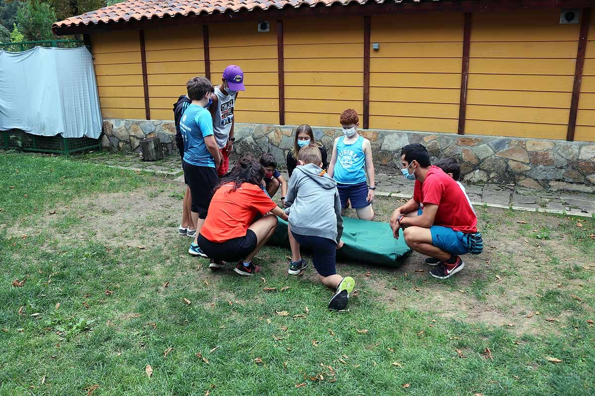 Fotos: Campamentos urbanos con mucho oxígeno en Burgos