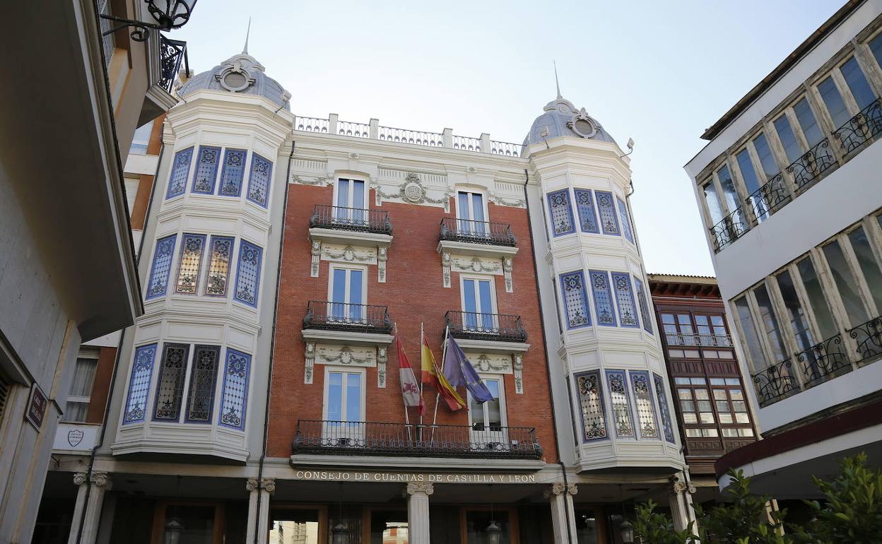 Sede del Consejo de Cuentas de Castilla y León en Palencia. 