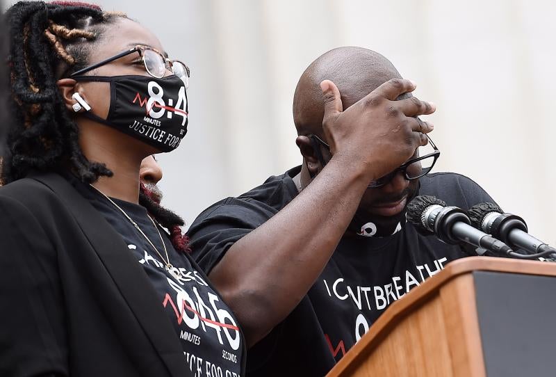 Fotos: La marcha contra el racismo en Washington, en imágenes