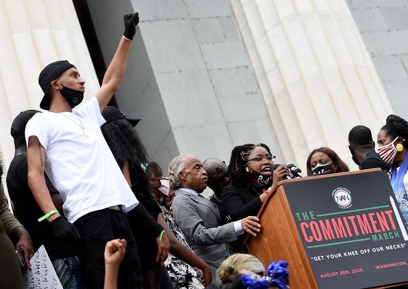 Fotos: La marcha contra el racismo en Washington, en imágenes