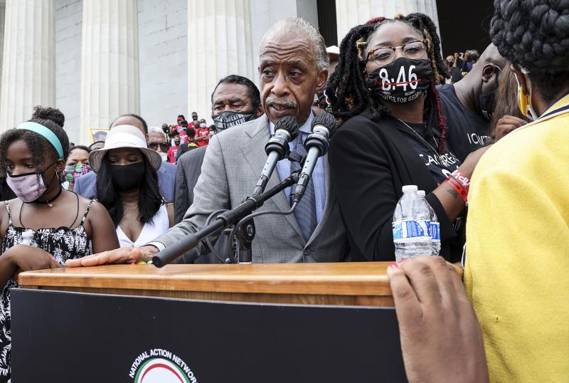 Fotos: La marcha contra el racismo en Washington, en imágenes