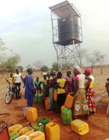 Imagen secundaria 2 - El agua potable llega a Burkina Faso de la mano de los rotarios de Burgos y Valladolid