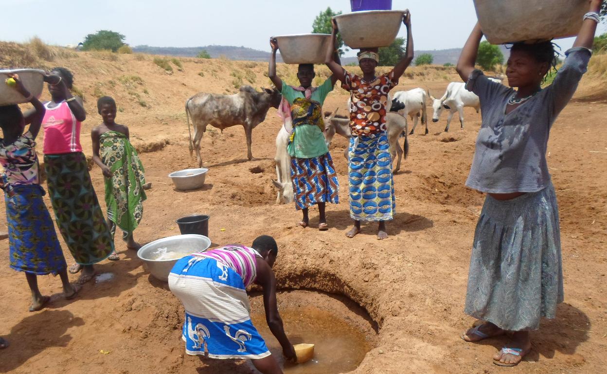 El Club Rotary de Burgos ha impulsado un proyecto de pozo de agua en la región de Sahel.