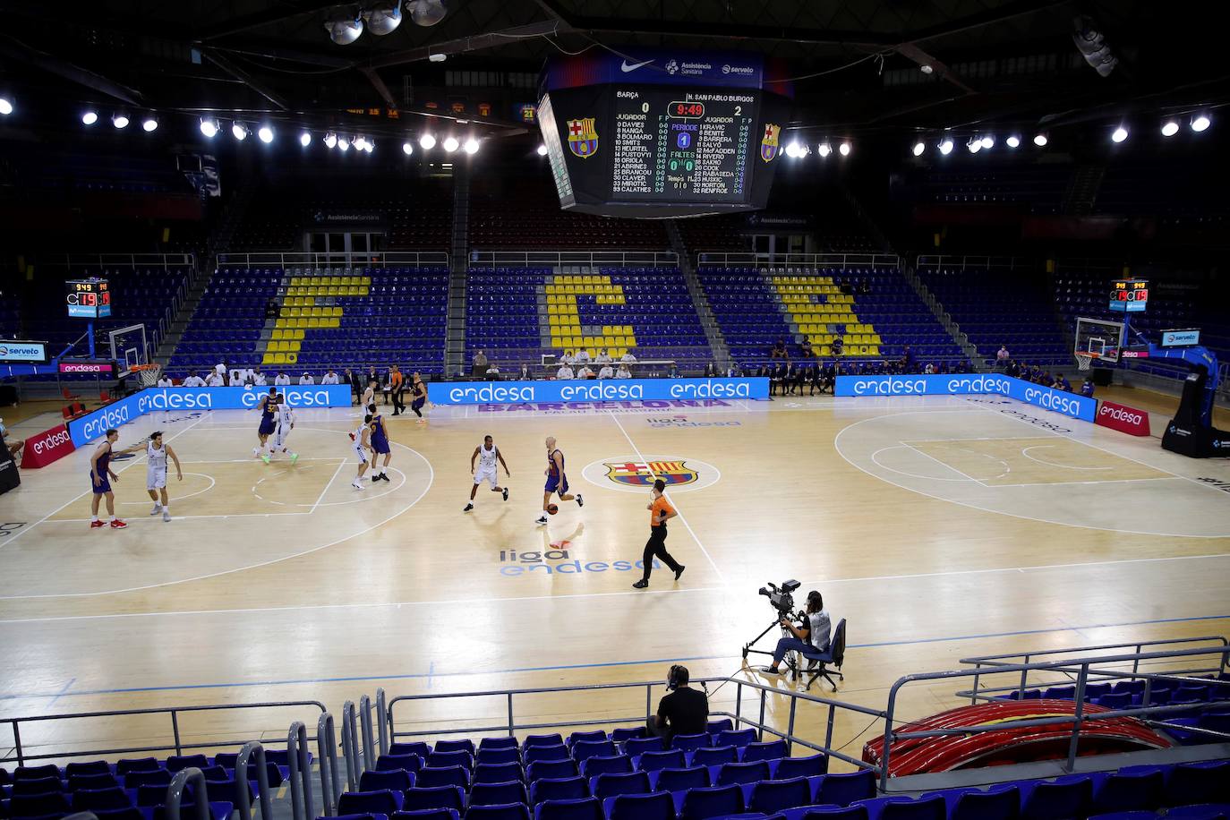 Fotos: Imágenes del encuentro entre el Barça y el Hereda San Pablo