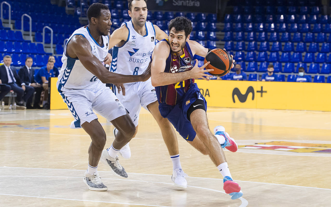 Fotos: Imágenes del encuentro entre el Barça y el Hereda San Pablo