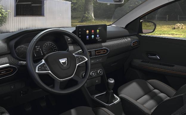 Interior de los nuevos Dacia