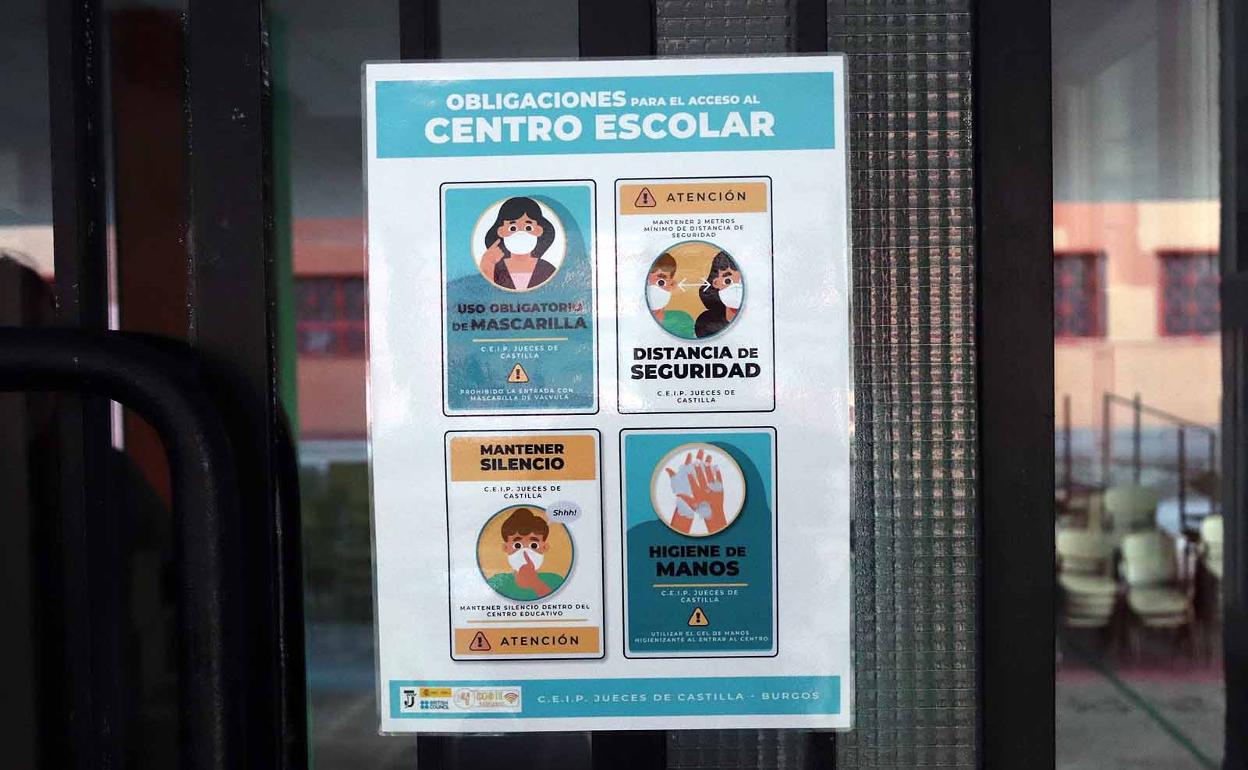 Los protocolos están indicados en todos los centros educativos.