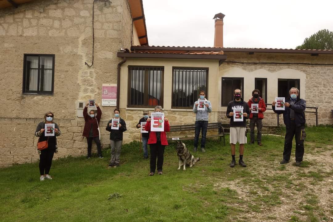 Fotos: Los pueblos burgaleses responden a la concentración nacional en defensa de la sanidad rural