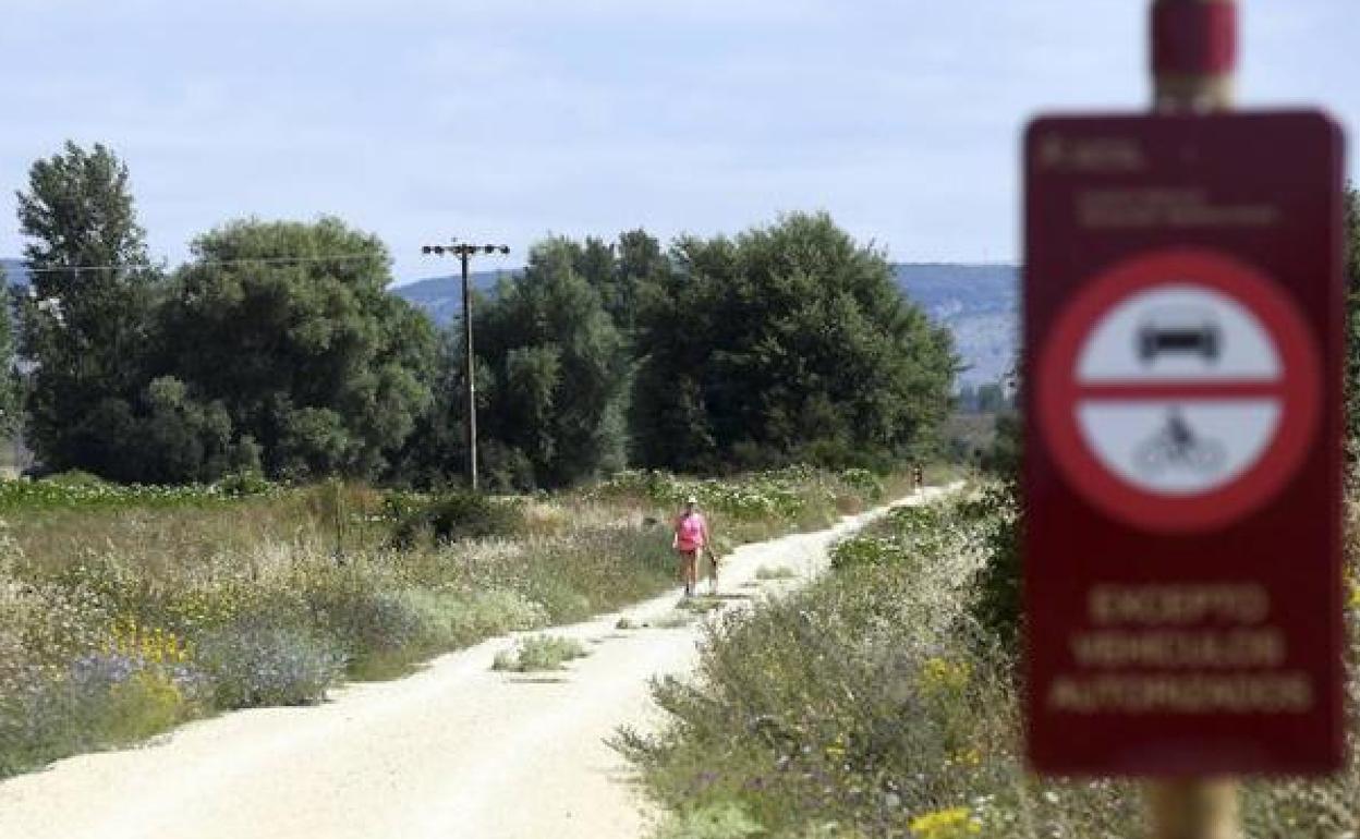 Tramo de Vía Verde entre Castellanos de Bureba y Quintanilla Vivar. 