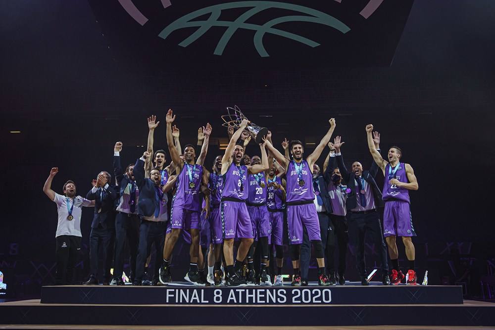 Campeones de la Basketball Champions League.