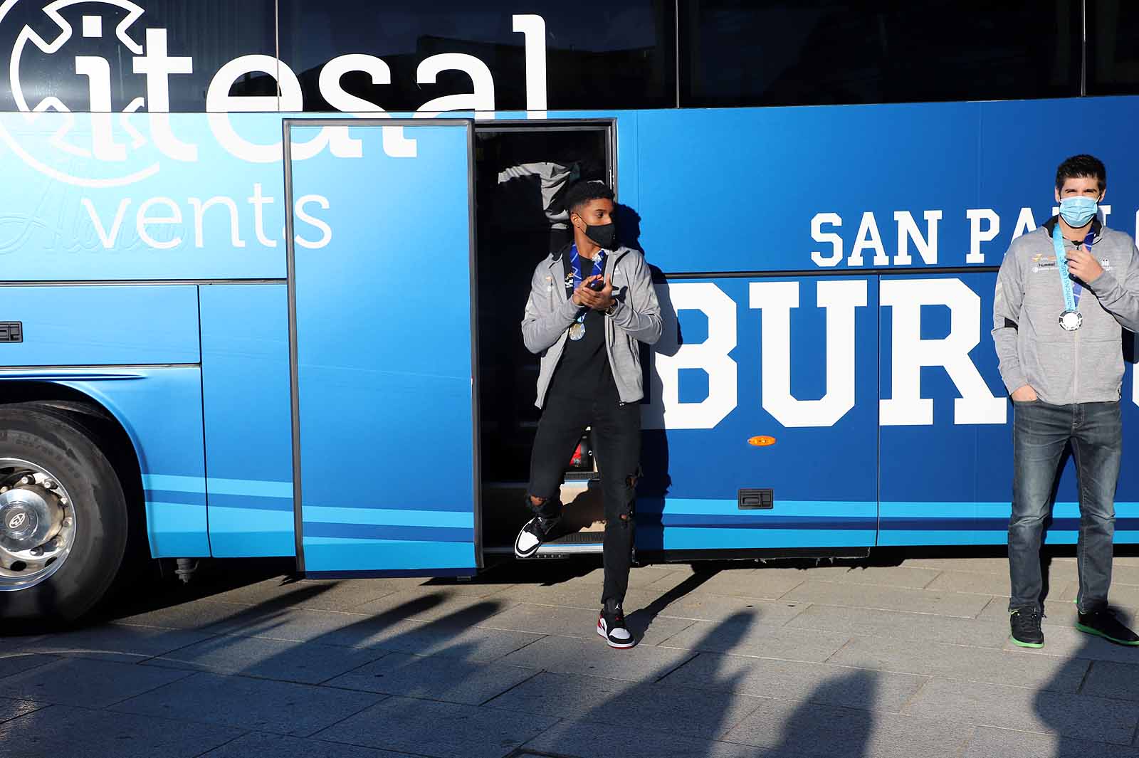 Fotos: Burgos recibe a los campeones de Europa