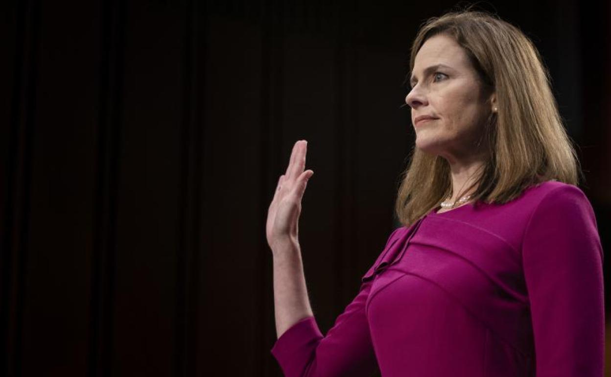 Amy Coney Barrett, candidata a jueza en el Tribunal Supremo de EE UU.