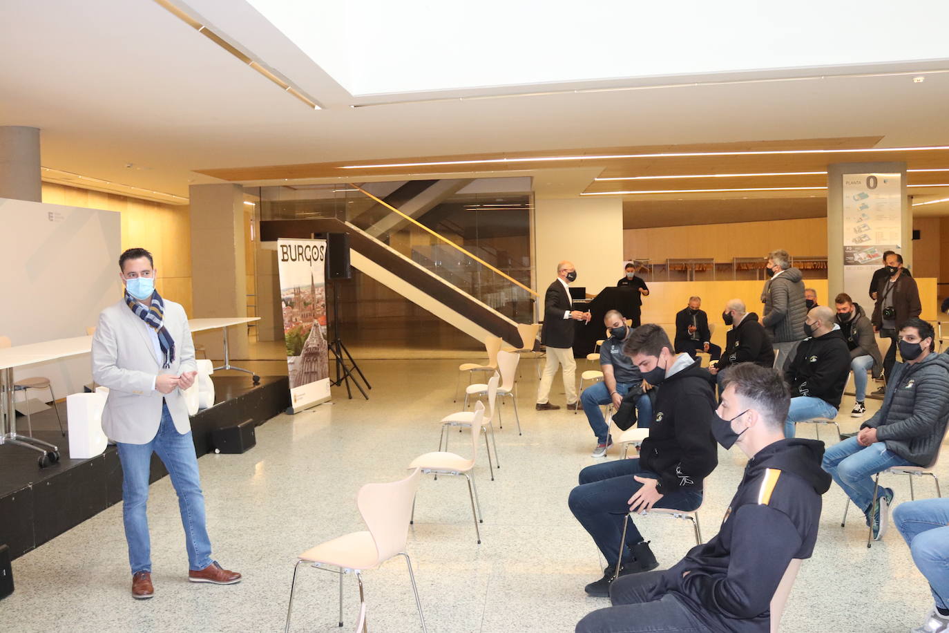 Fotos: El UBU Colina Clinic 2020/2021 se presenta en Burgos