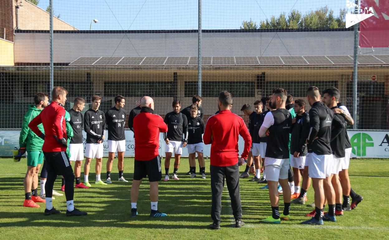 Imagen de uno de los últimos entrenamientos. 