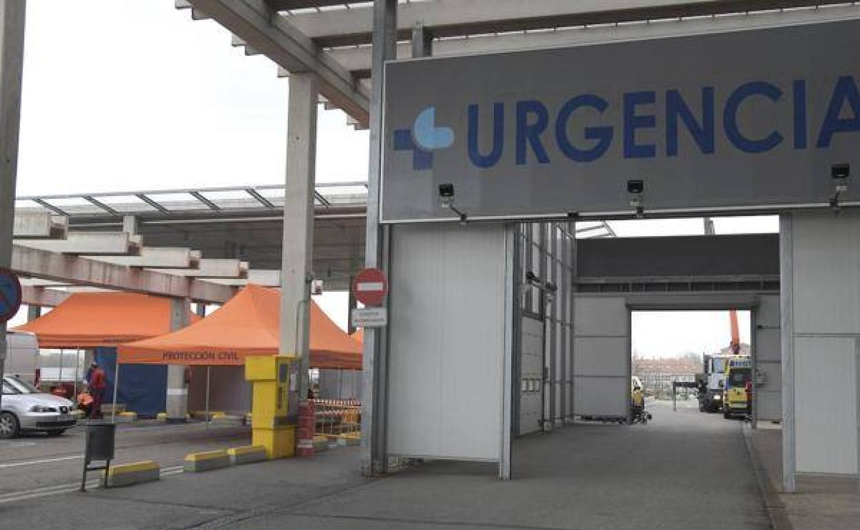 En el Hospital Universitario de Burgos hay ahora mismo 89 personas ingresadas en planta y la UCI. 