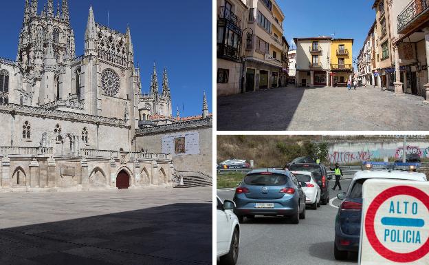 Burgos, Aranda y Miranda: la covid confina los tres núcleos más importantes de la provincia 