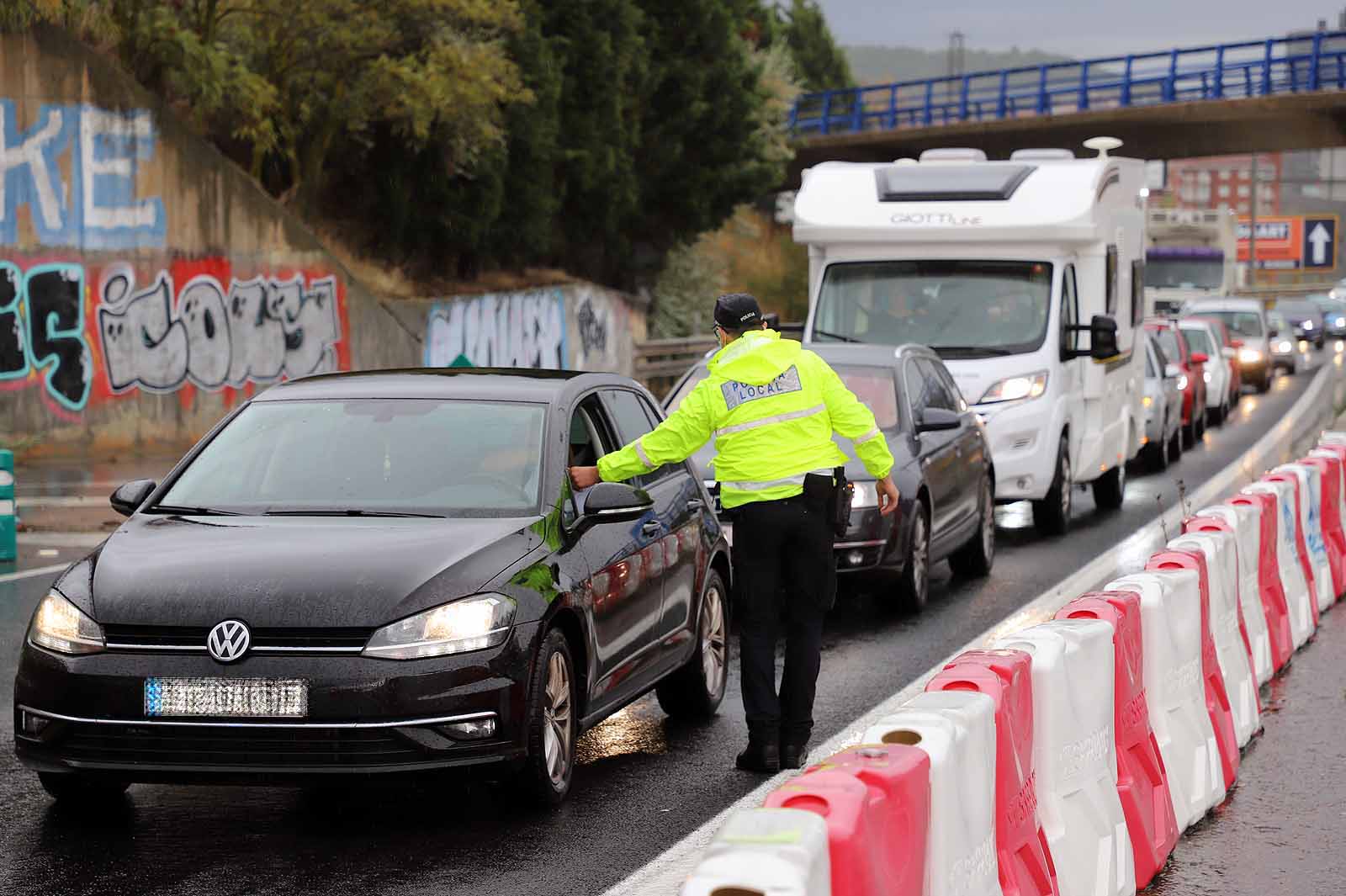 Fotos: Prmer día de controles en las carreteras de Burgos