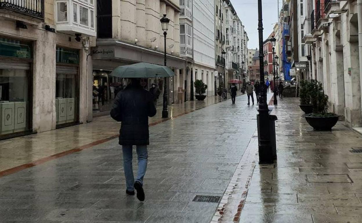 El tiempo en Burgos: La lluvia y los cielos cubiertos, protagonistas de un 'finde' confinado