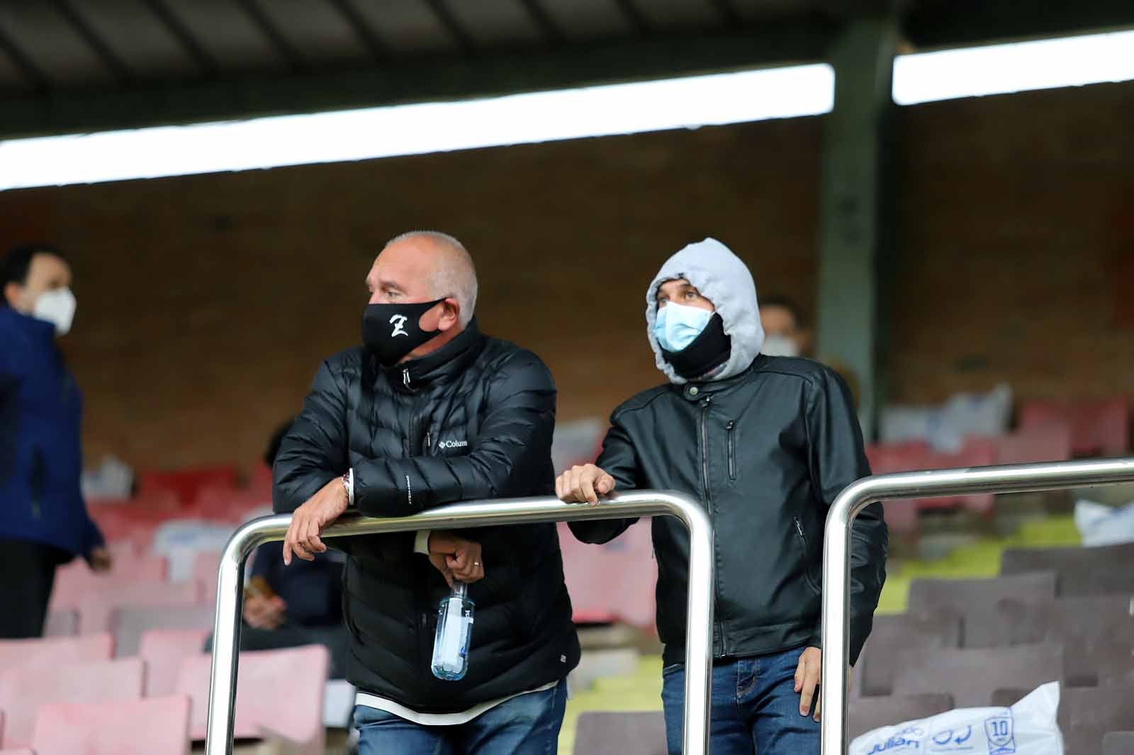 Alrededor de 800 personas vieron el encuentro entre el Burgos C. F. y el Sporting B.