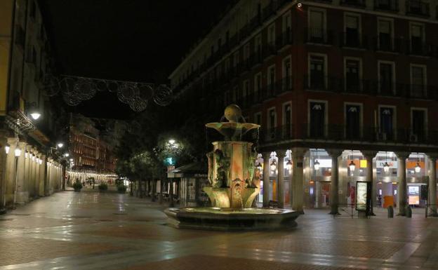 Vídeo: Valladolid se vacía con el toque de queda