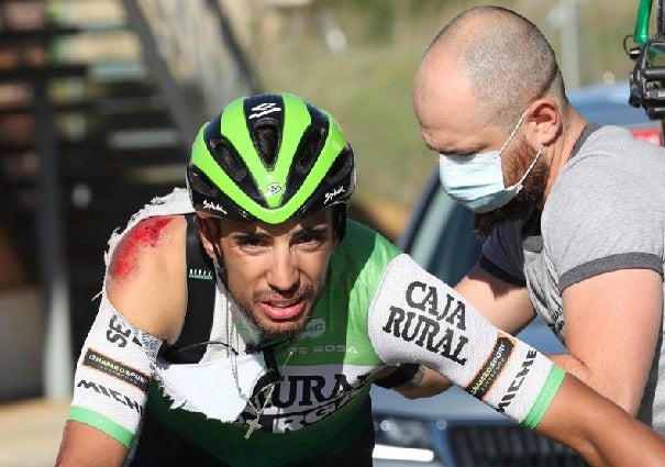 Vuelta Ciclista a su paso por Burgos.