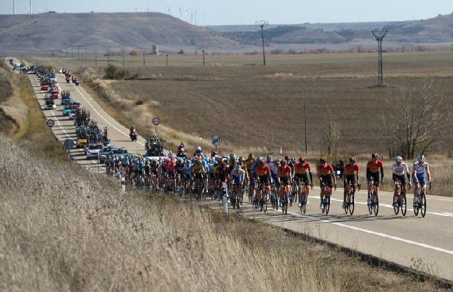 Vuelta Ciclista a su paso por Burgos.