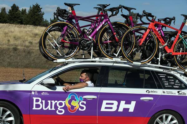 Vuelta Ciclista a su paso por Burgos.