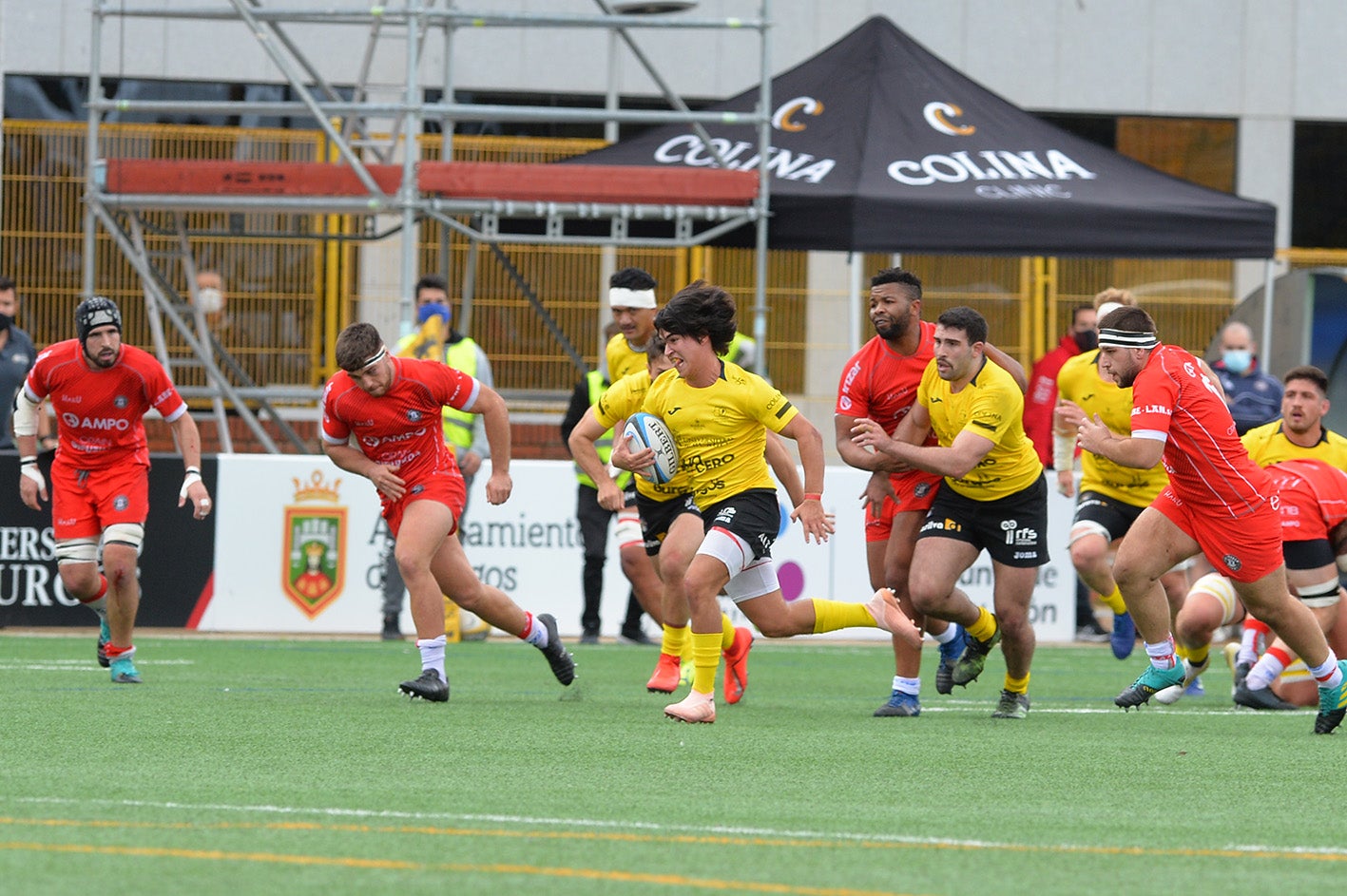 Fotos: El Ubu Bajo Cero consigue la primera victoria frente al Ampo Ordizia