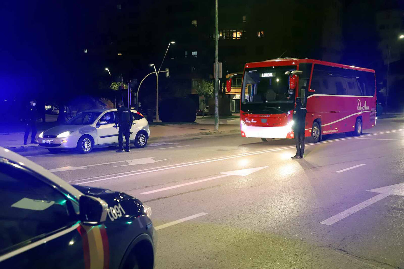 Fotos: Una noche con la Policía Nacional en Gamonal