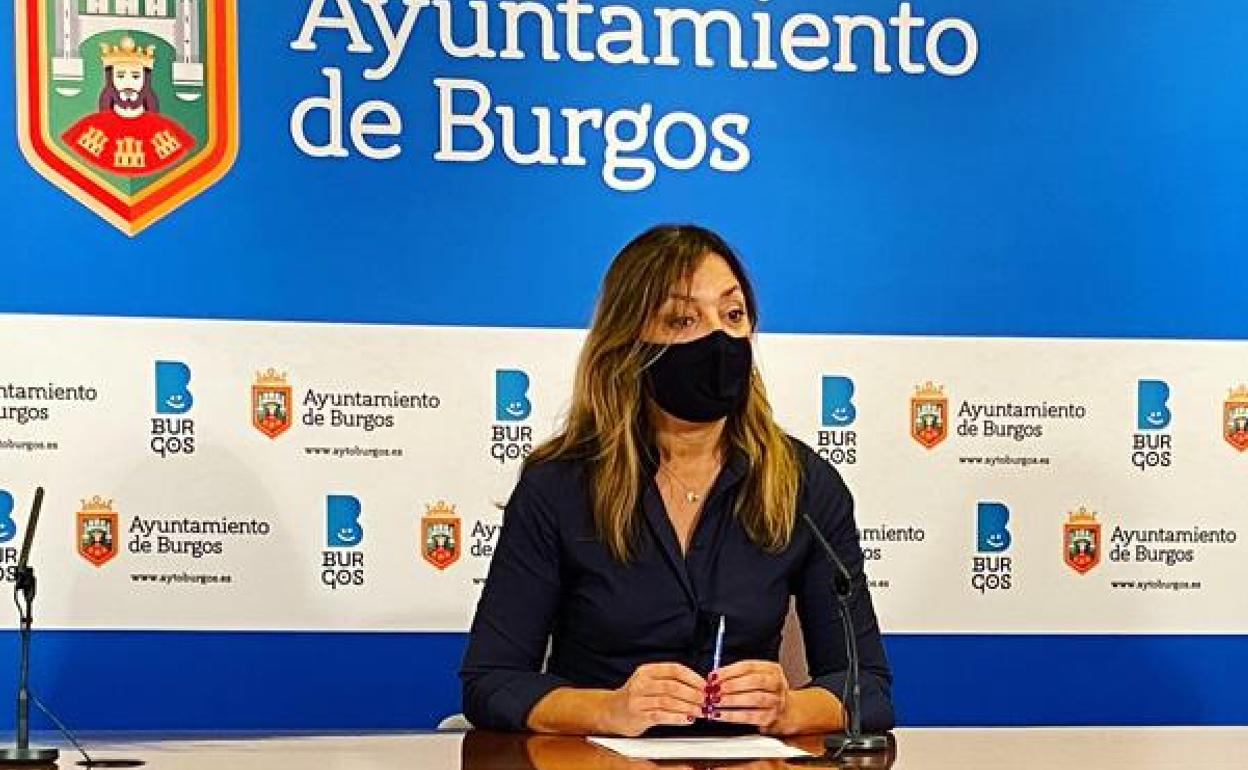 Carolina Blasco, portavoz del PP en el Ayuntamiento de Burgos. 