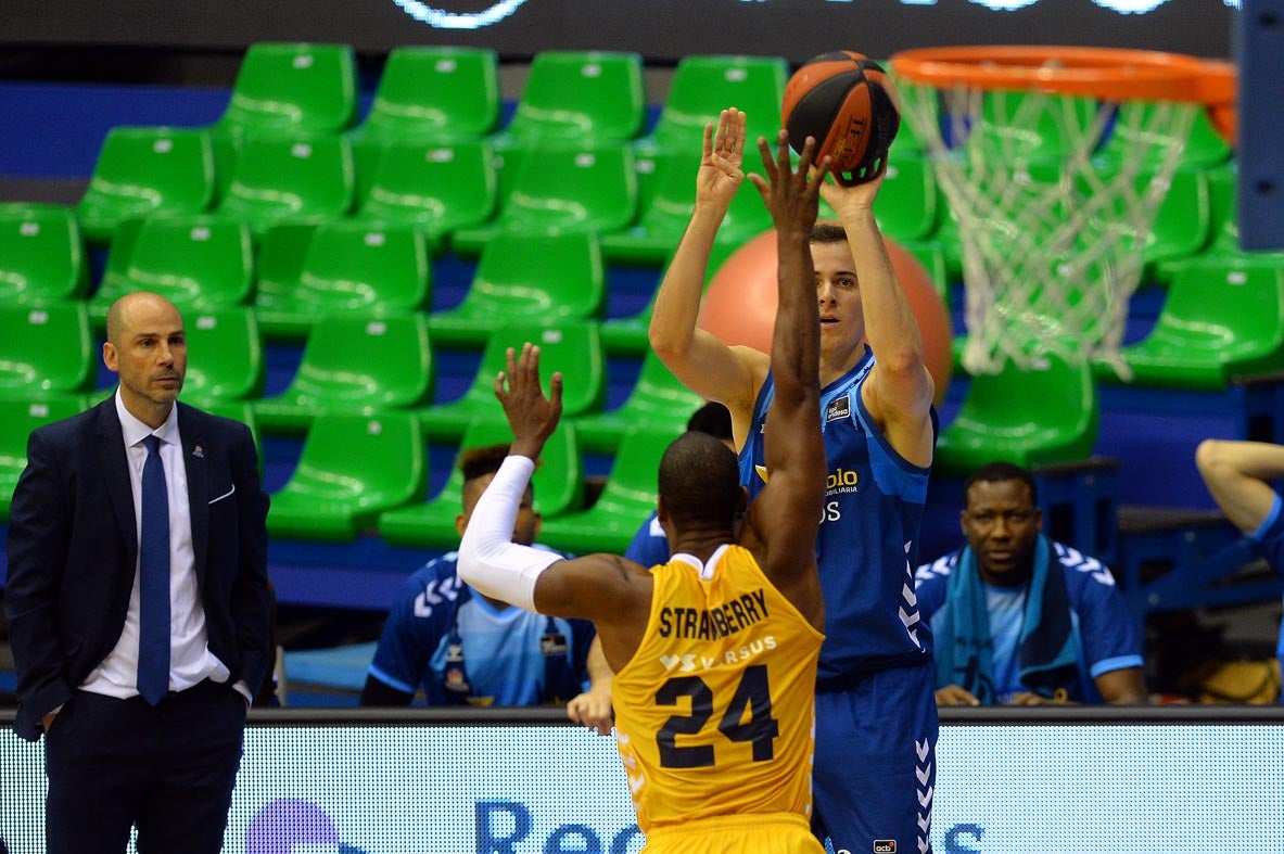 Partido entre el Hereda San Pablo Burgos y el UCAM Murcia.