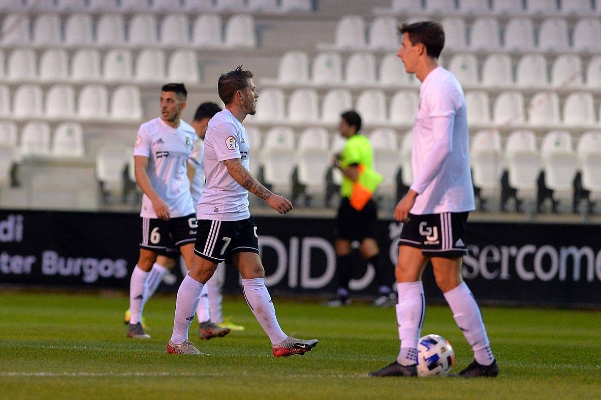 Los burgaleses perdieron 0-2 ante los asturianos.