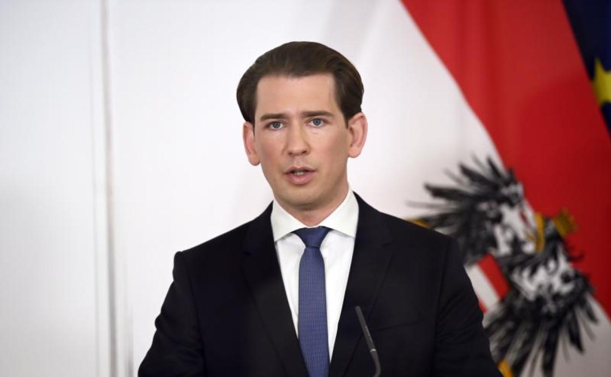 El canciller de Austria, Sebastian Kurz.