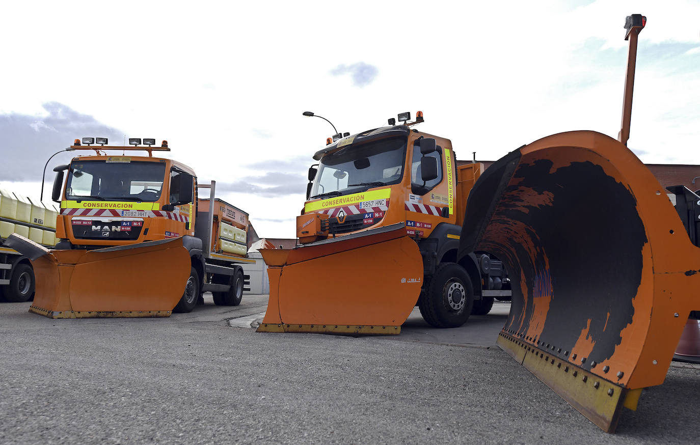 Fotos: La provincia se prepara para la llegada de la nieve