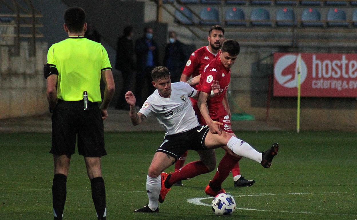 Juanma fue uno de los más destacados en el Burgos CF. 