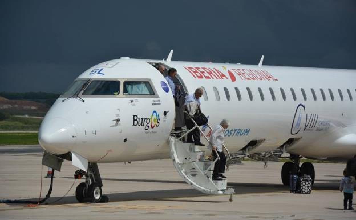 Aeropuerto de Burgos. 