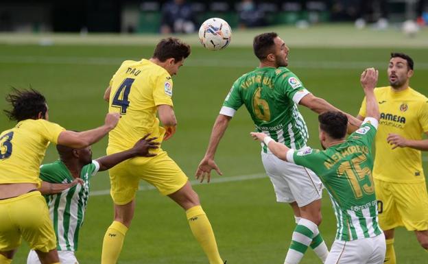 El Villarreal pierde la tercera plaza y el Betis no despeja dudas