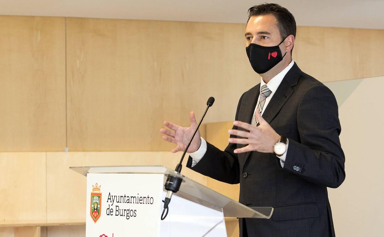 Daniel de la Rosa, alcalde de Burgos.