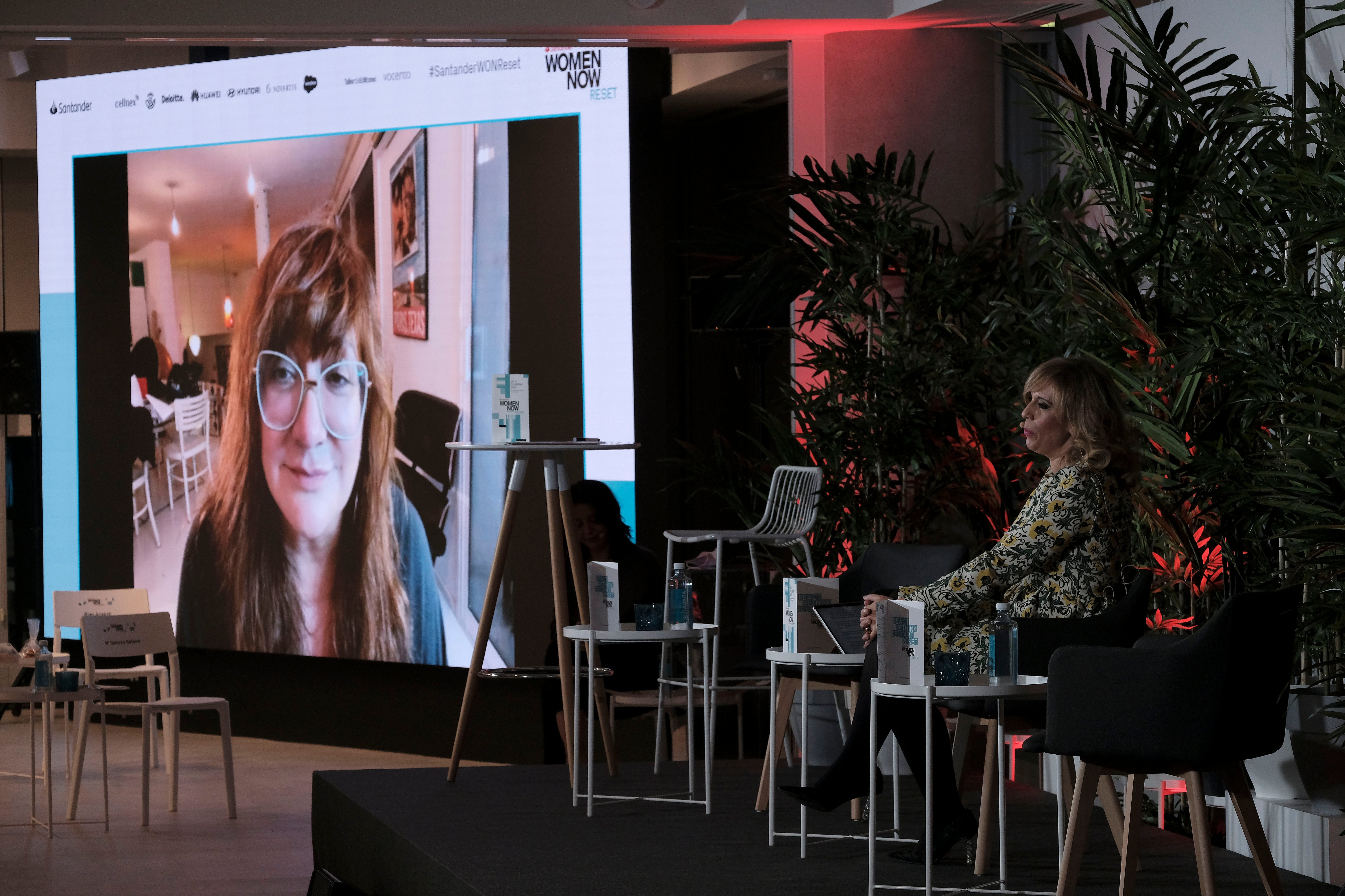 La directora de cine Isabel Coixet, durante el Santander WomenNOW Reset.