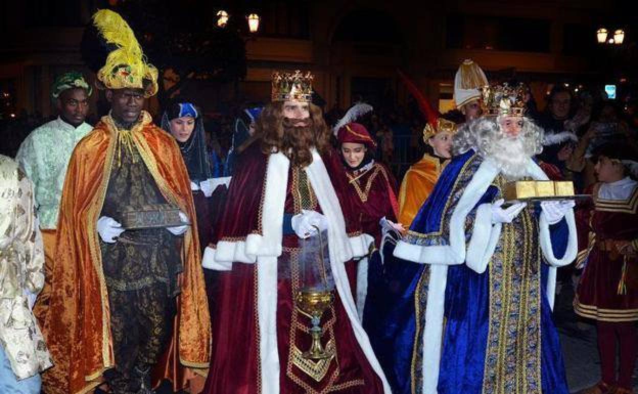 Los Reyes Magos en Burgos.
