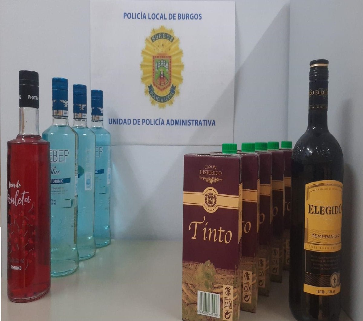 La Policía Local de Burgos advierte del incremento de la venta de alcohol a menores