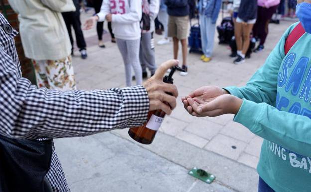 La vuelta al cole tras el estado de alarma fue uno de los momentos mas esperados.