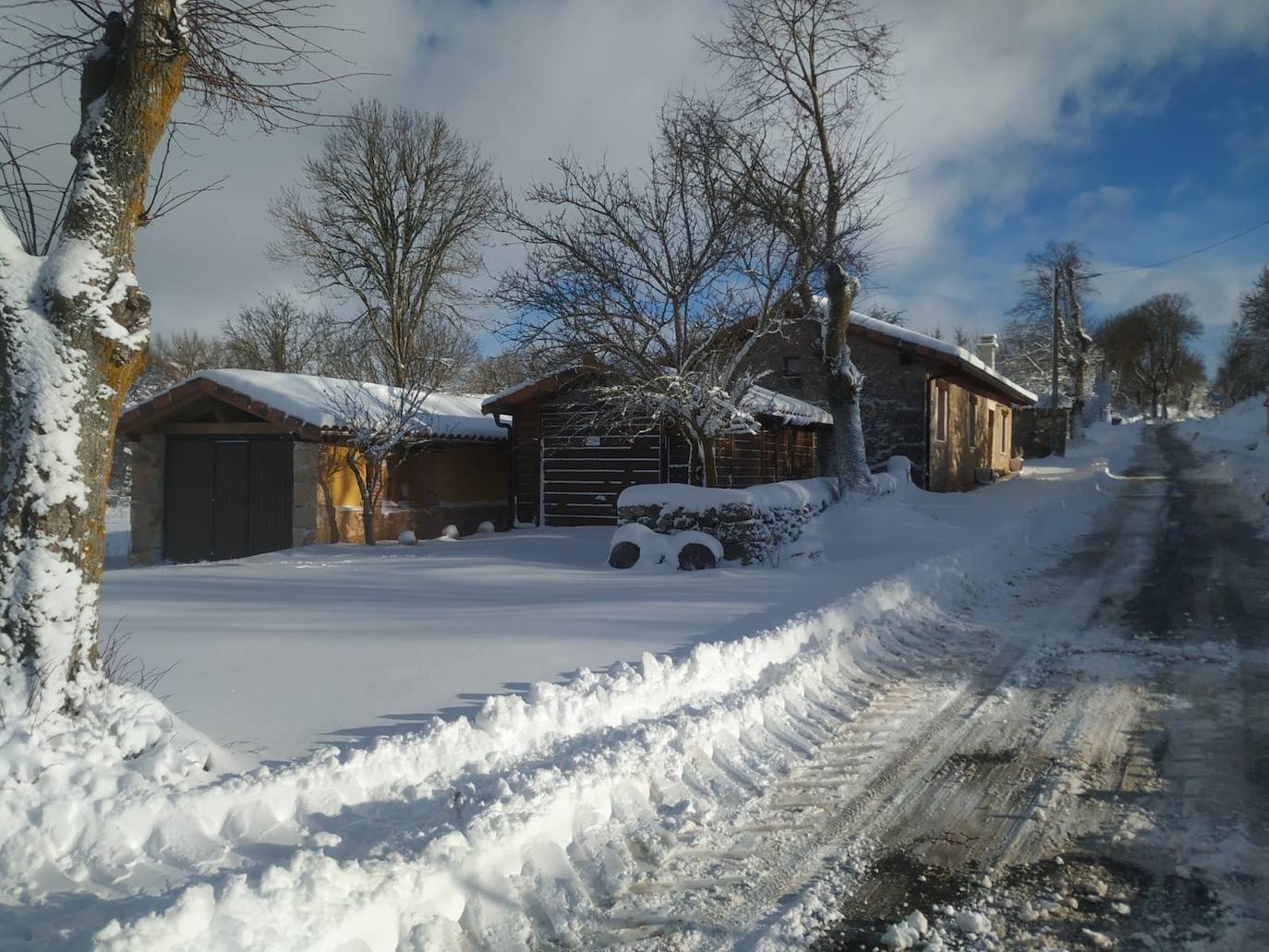 Fotos: La primera nevada del año en la provincia