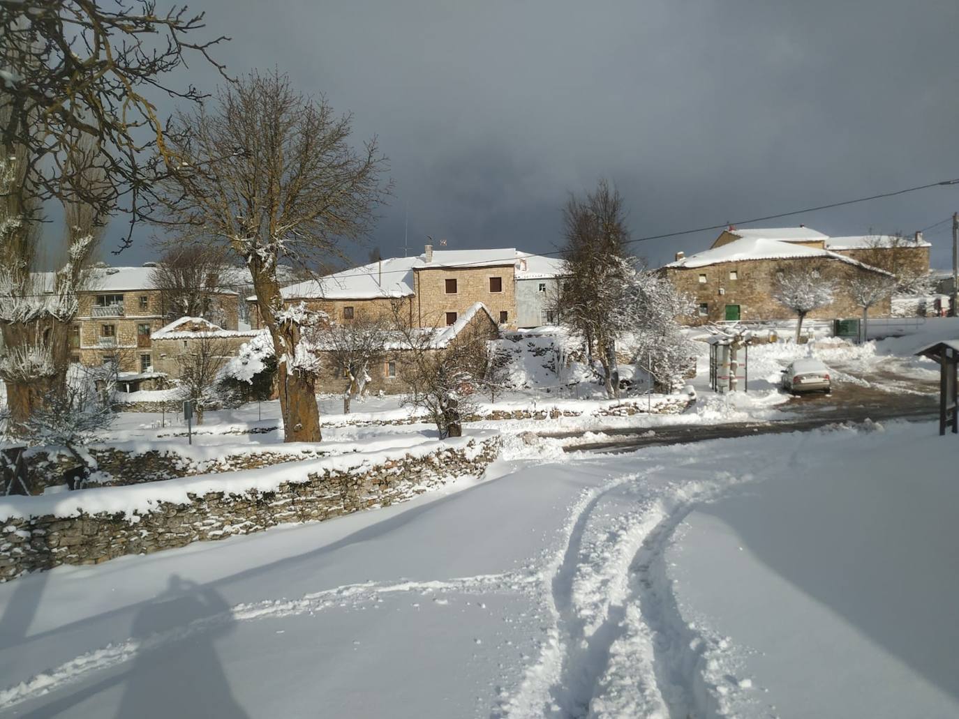 Fotos: La primera nevada del año en la provincia