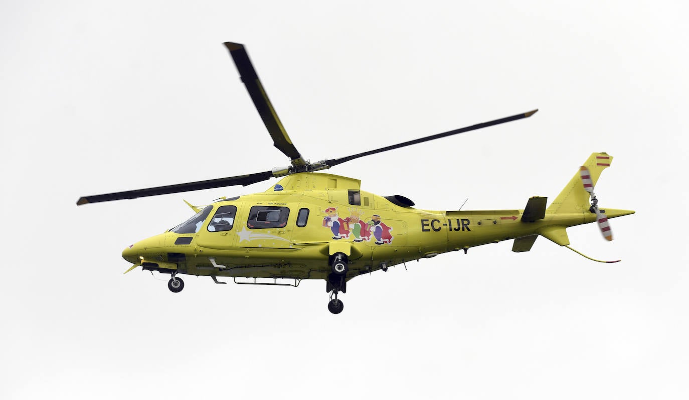 Fotos: Los Reyes Magos aterrizan en Burgos