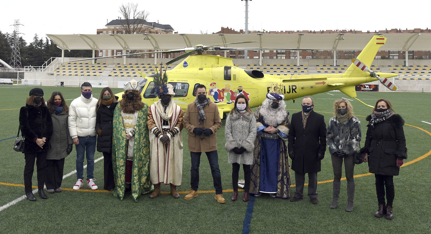 Fotos: Los Reyes Magos aterrizan en Burgos